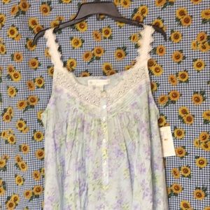 Eileen West floral nightie